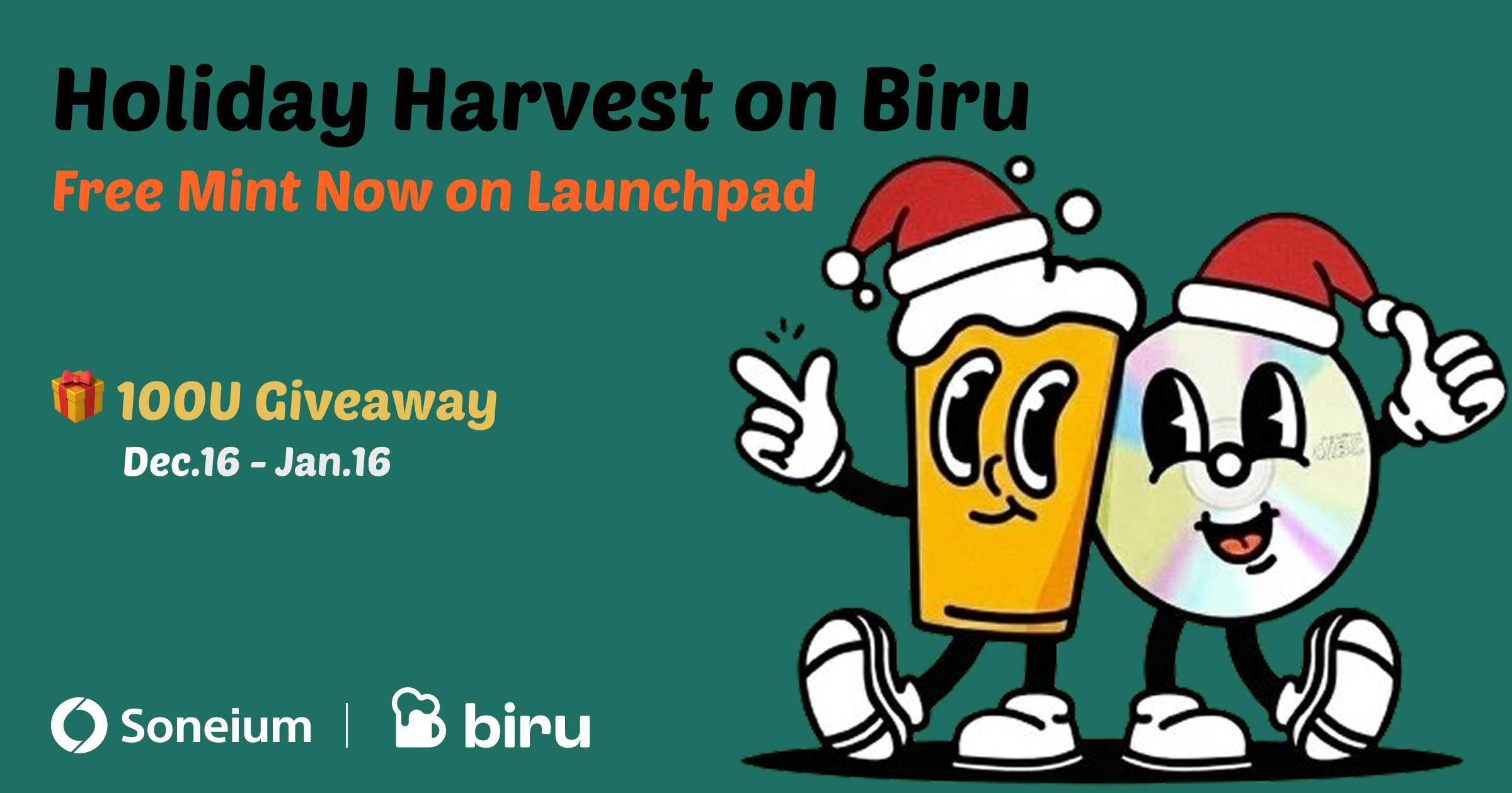 🎉 Holiday Harvest on Biru